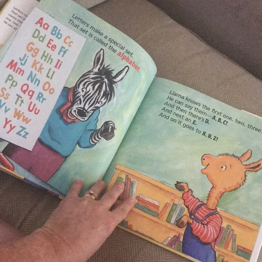 NEW Llama Llama Loves to Read by Anna Dewdney Hard Cover Book w/ Dust Cover